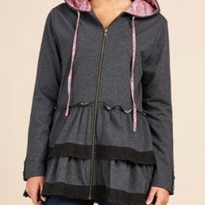 Matilda Jane Wise and Wonderful hoodie EUC small